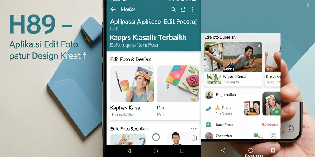 Antarmuka intuitif dan fitur efek kaca yang memukau di H89.